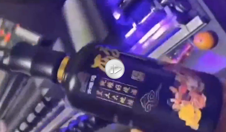 圓柱體打印視頻，酒瓶打印視頻，化妝品打印視頻